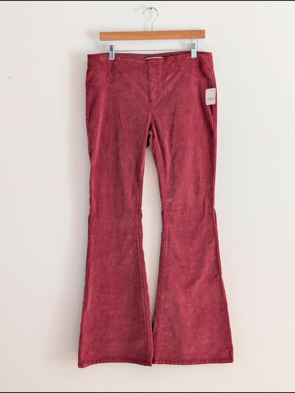 NWT Free People Corduroy Flare Pants - 31